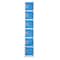Adiroffice 12 in W, 12 in D, 72 in H, Steel ADI629-206-BLU-2PK - alternate 2